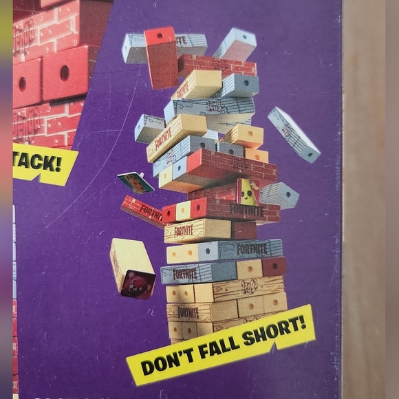 🧱🎮 Jenga: Fortnite Edition – Multicolor Tower Game Classic Stacking Video Game - Picture 14 of 16